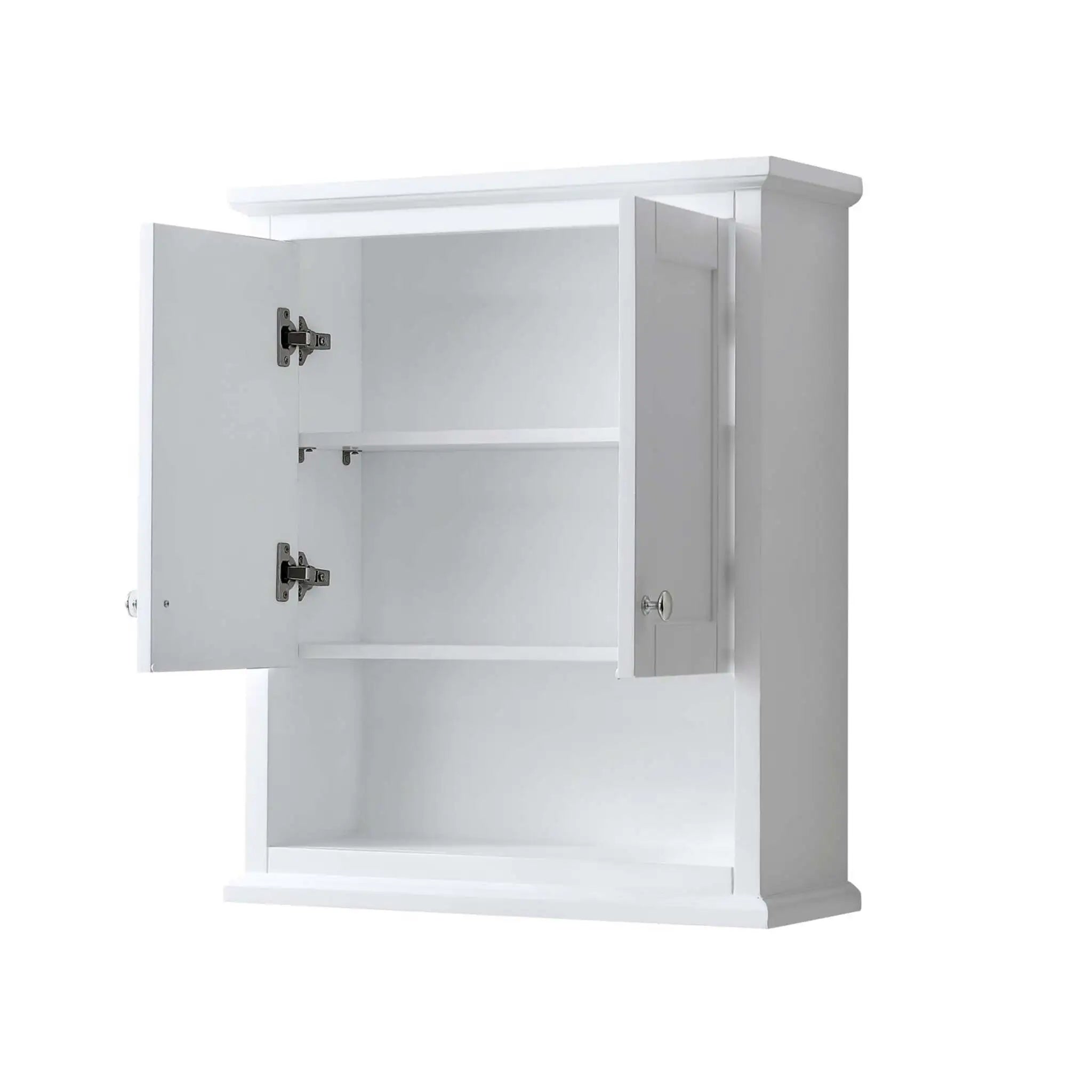 White Bathroom Wall Cabinet - Avery by Wyndham (WCV2323WCWH) image 1
