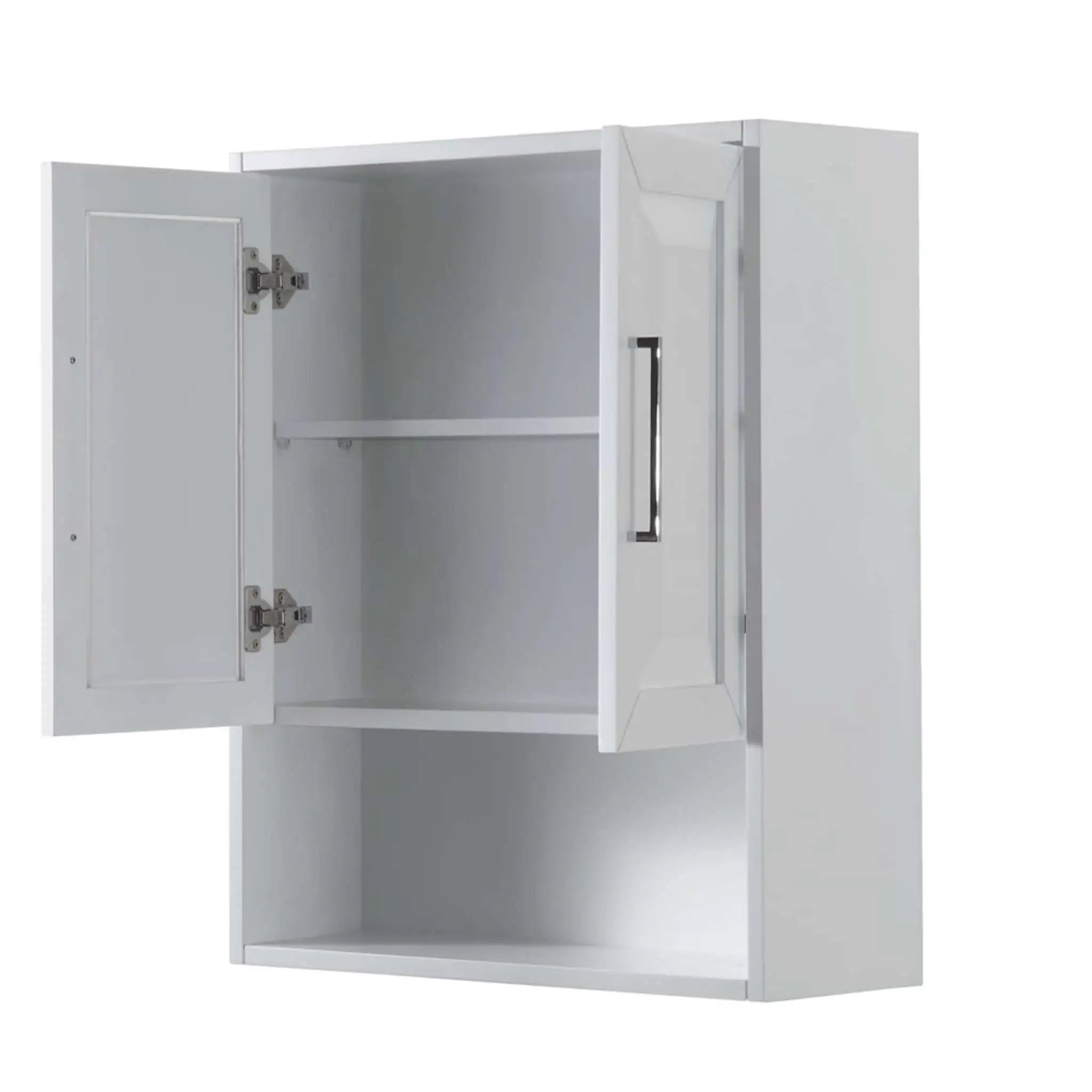 White Bathroom Wall Cabinet - Daria by Wyndham (WCV2525WCWH) image 1