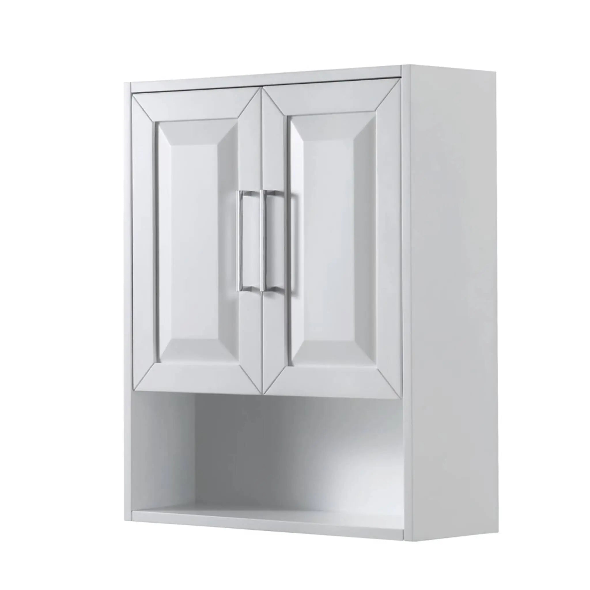 White Bathroom Wall Cabinet - Daria by Wyndham (WCV2525WCWH) image