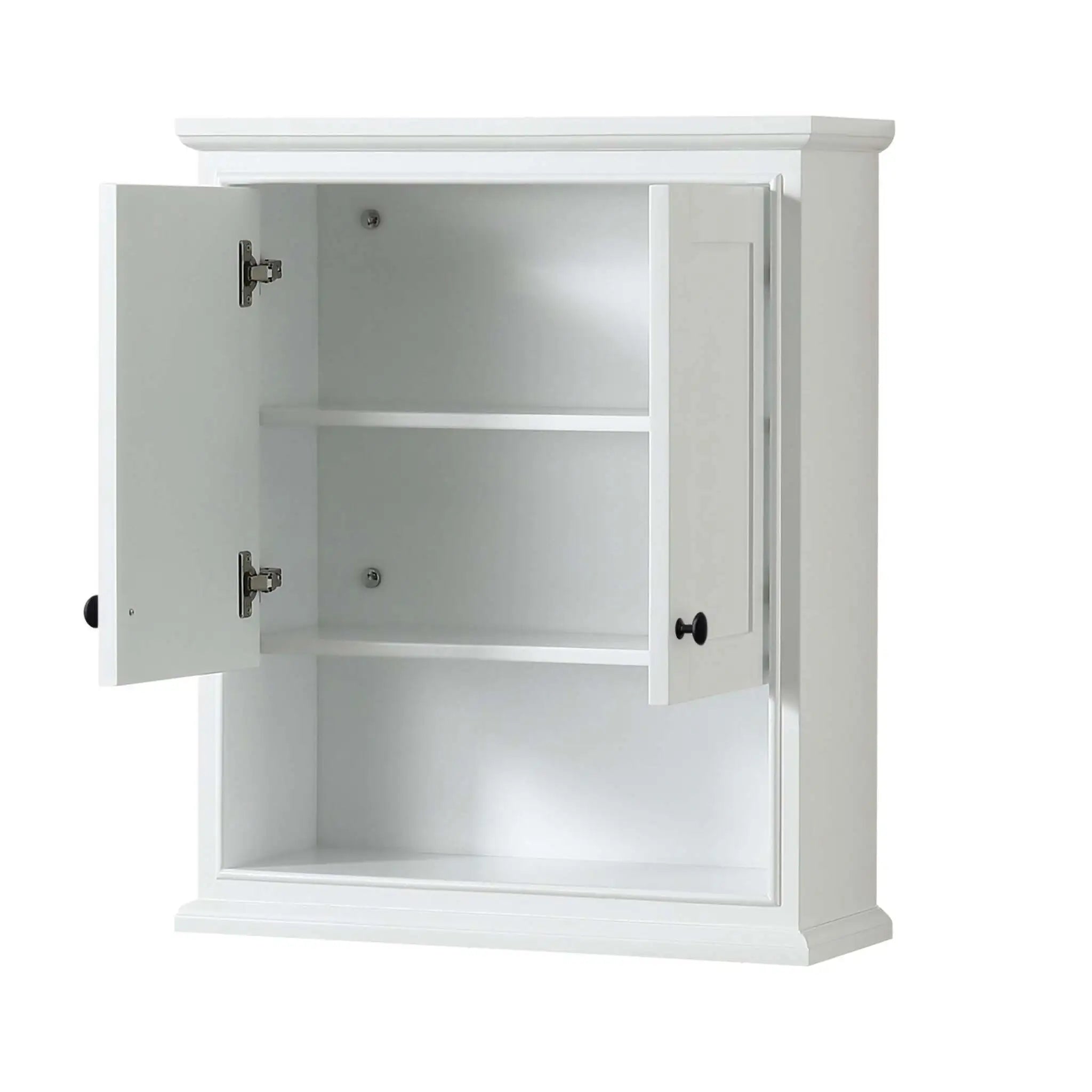 White Bathroom Wall Cabinet - Deborah by Wyndham (WCS2020WCWB) image 2