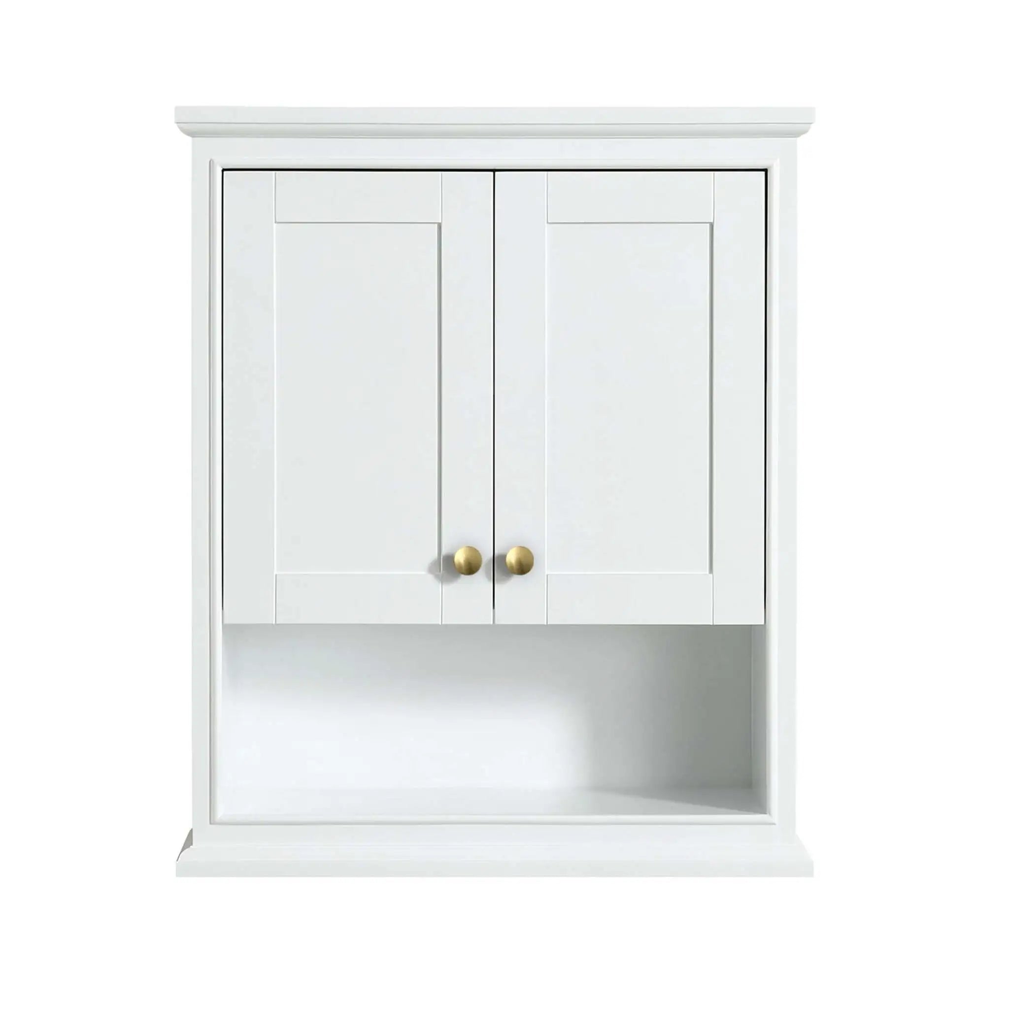 White Bathroom Wall Cabinet - Deborah by Wyndham (WCS2020WCWG) image 1