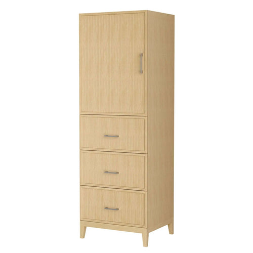 White Oak Bathroom Linen Tower Cabinet - Elan by Wyndham (WCH7171LTHO)