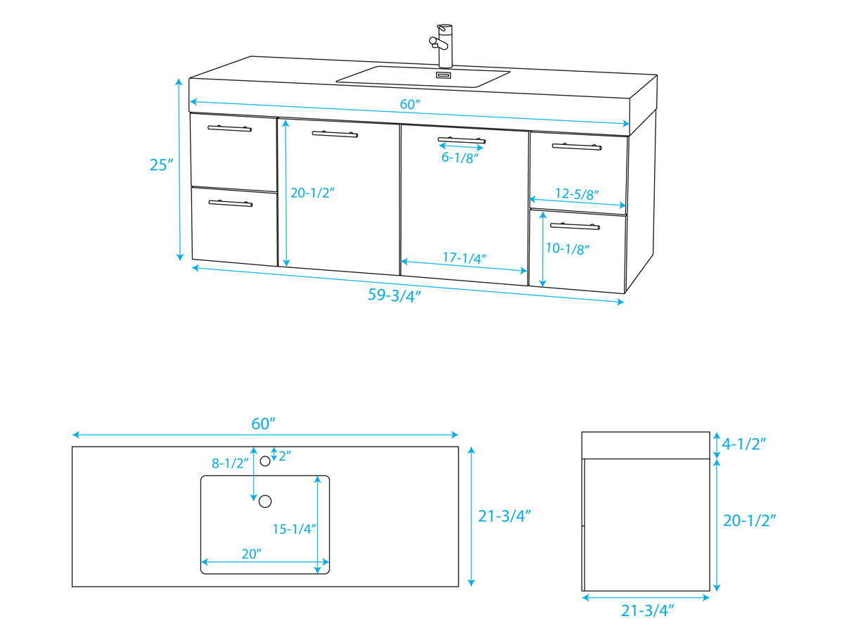 Vanity Size For Small Bathroom