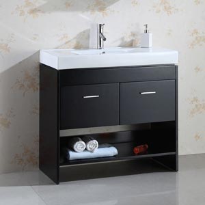 35.5" Gloria Single Bath Vanity - Bathgems.com