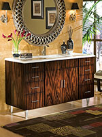 60" Moderne Single Bath Vanity