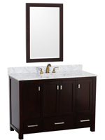 48" Sheffield Single Bath Vanity - Espresso