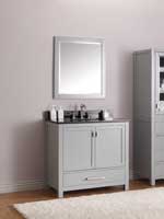 49" Toscana Single Bath Vanity - Chilled Gray