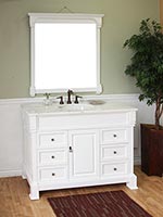 50" Helena Single Bath Vanity - White