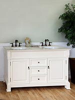 60" Helena Double Sink Vanity - Cream