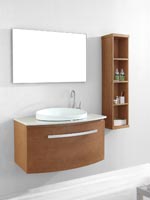 39.5" Anabelle Single Bath Vanity - Chestnut