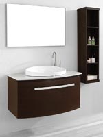 39.5" Anabelle Single Bath Vanity - Walnut