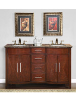 58" Alfano Double Sink Vanity