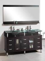 59.25" Vincente Rocco Double Sink Vanity