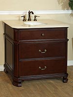 38" Waren Single Bath Vanity - Chestnut