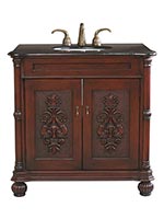 36" Rutland Single Bath Vanity - Cherry