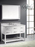 49" Caroline Estate Single Bath Vanity - White