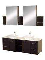 60" Avara Double Vessel Sink Vanity